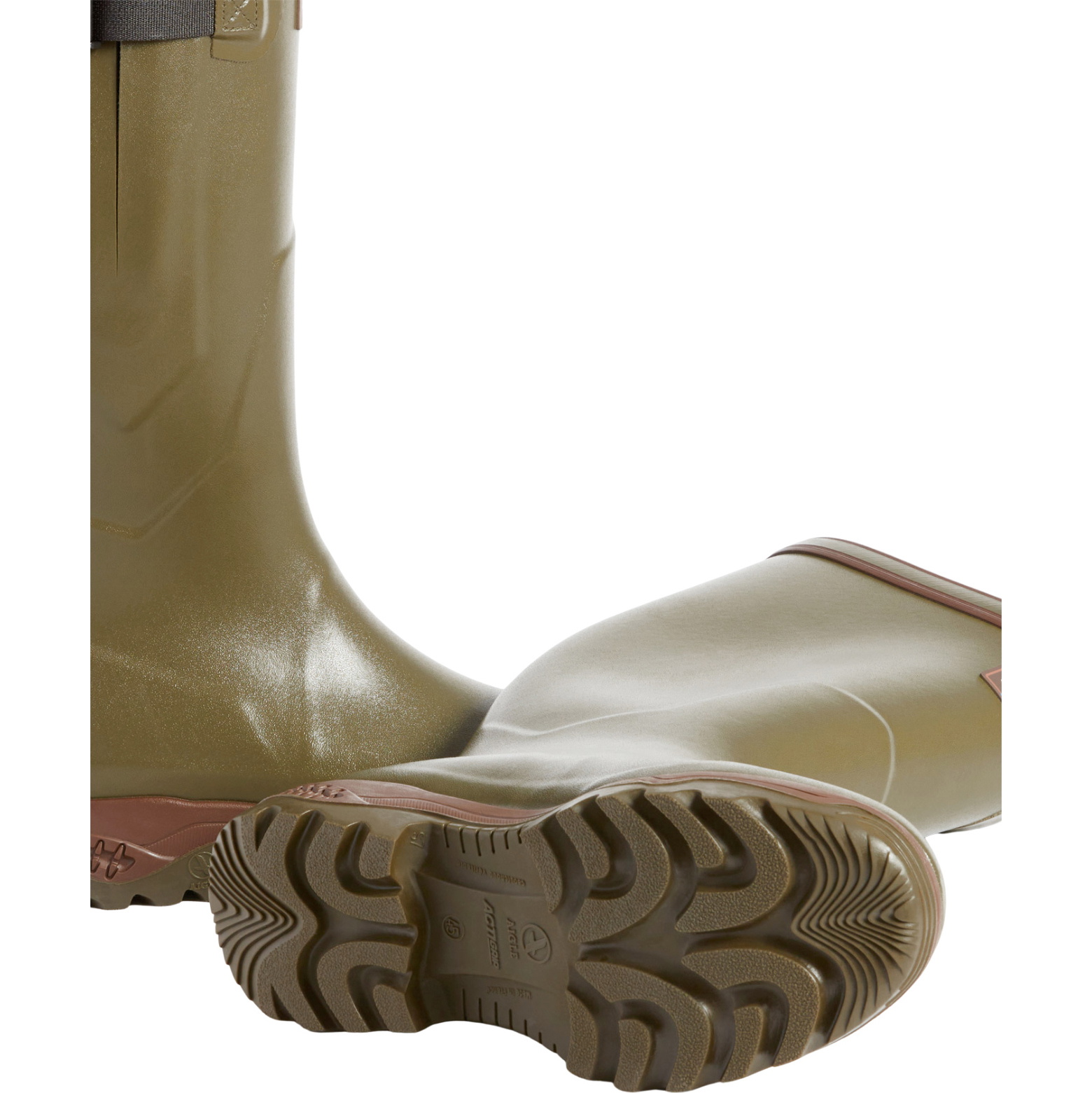 2025 Aigle Herren Parcours 2 Vario Wellington Stiefel 84227 - Kaki